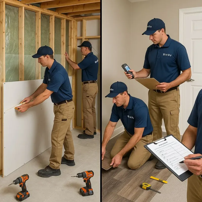Repairs and Reconstruction process in Wildwood, TX
